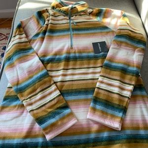 Eddie Bauer Quest fleece 1/4 zip, size L NWT